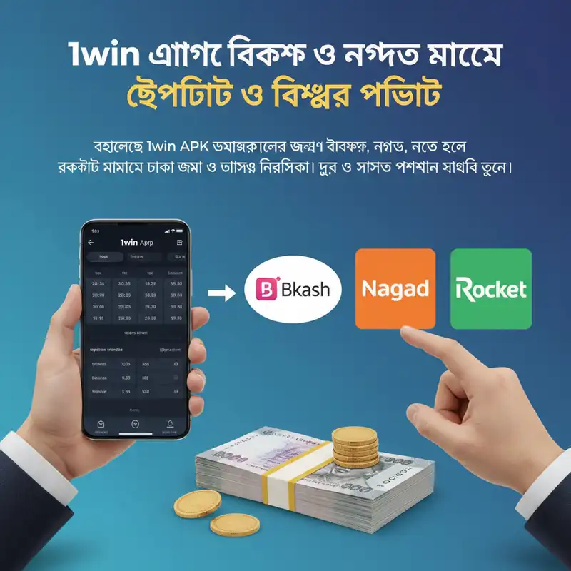1win পেমেন্ট পদ্ধতি বাংলাদেশ বিকাশ নগদ রকেট